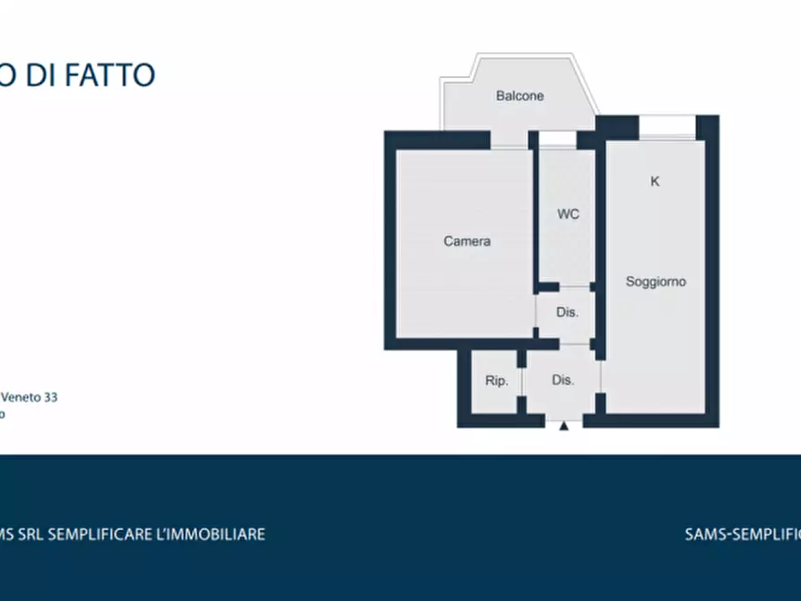 Immagine 1 di Appartamento in vendita  in VIA VITTORIO VENETO 33 a Padova