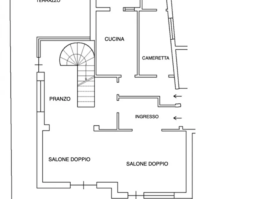 Immagine 38 di Attico in vendita  in Viale Cortina D'ampezzo a Roma