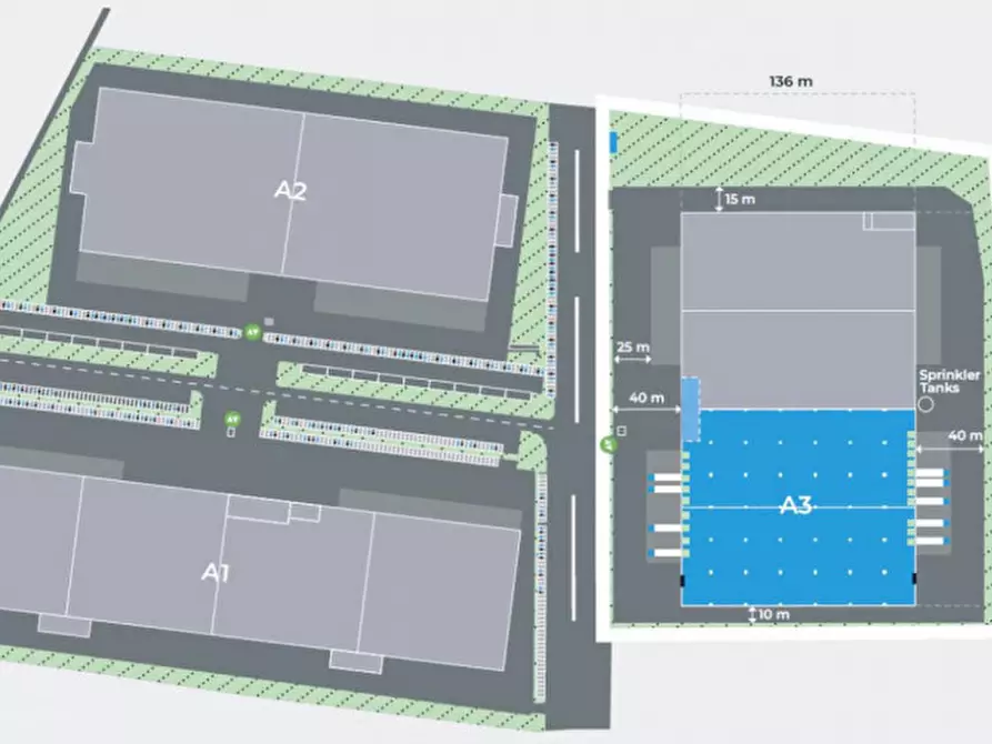 Immagine 15 di Magazzino in affitto  in VIA DANTE ALIGHIERI a San Pietro Mosezzo
