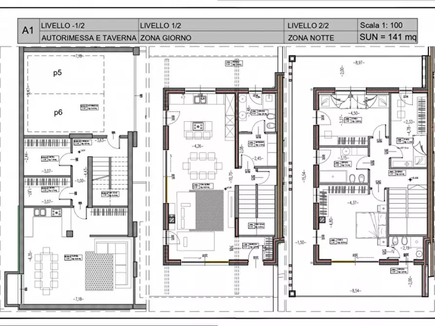 Immagine 2 di Villetta a schiera in vendita  in Via al castello a Altopiano Della Vigolana