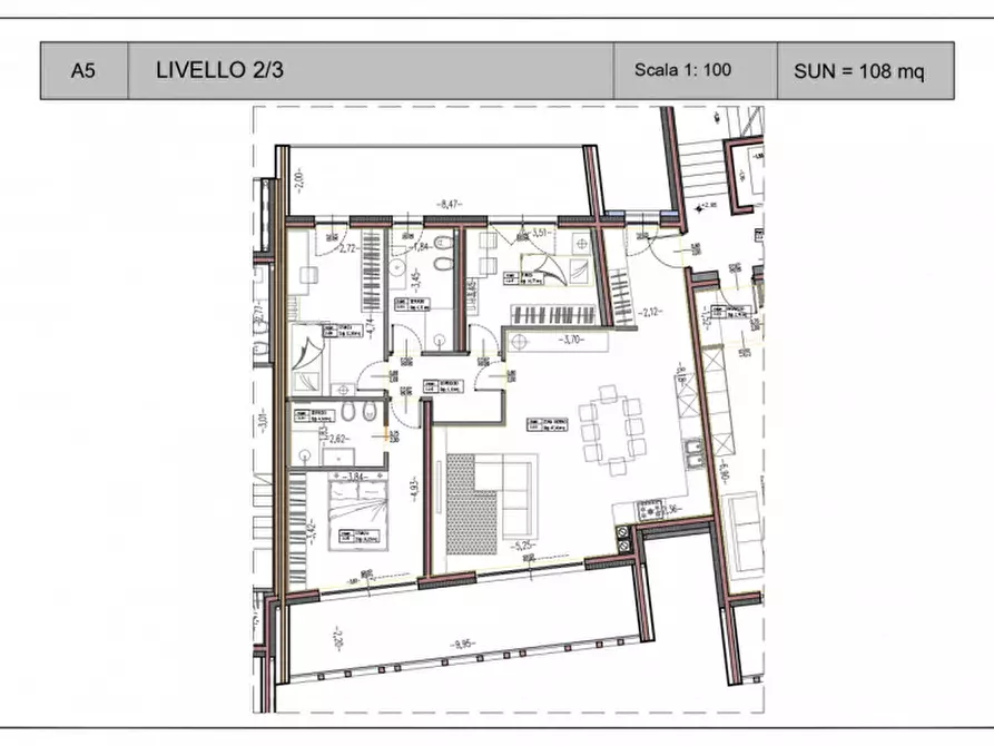 Immagine 23 di Appartamento in vendita  in via al castello a Altopiano Della Vigolana