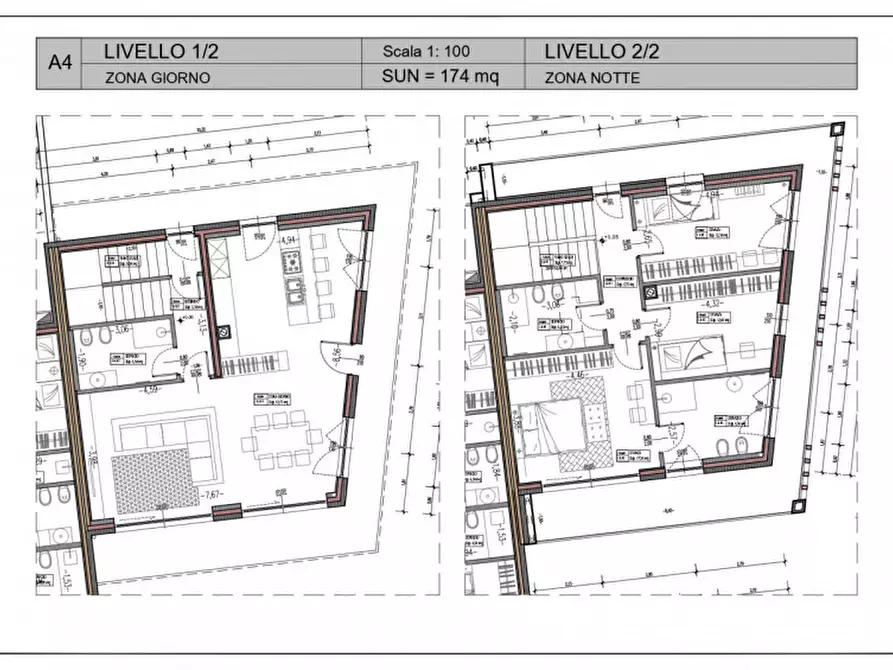 Immagine 25 di Villetta a schiera in vendita  in via al castello a Altopiano Della Vigolana