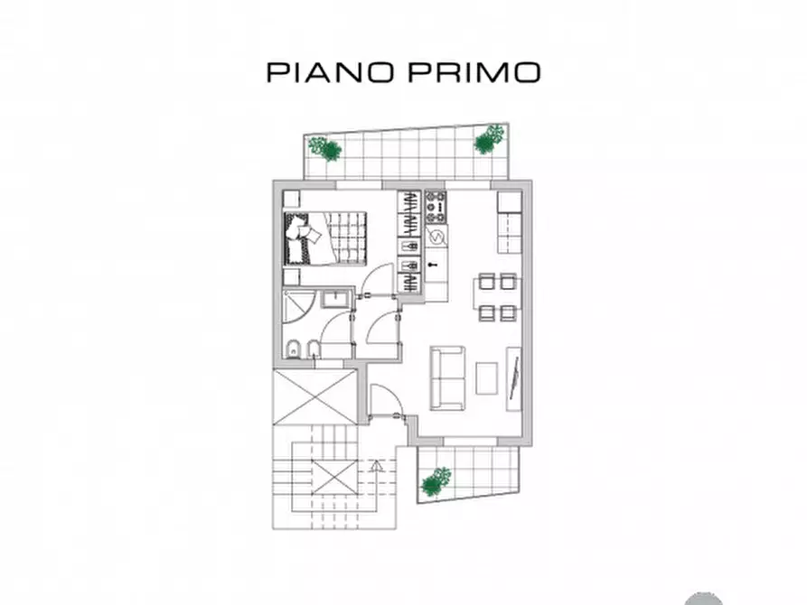 Immagine 8 di Appartamento in vendita  in via Taranto a Lecce