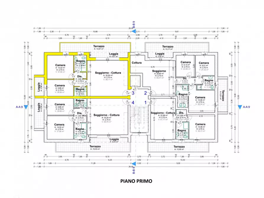 Immagine 10 di Appartamento in vendita  in Via Primo Levi a Vigodarzere