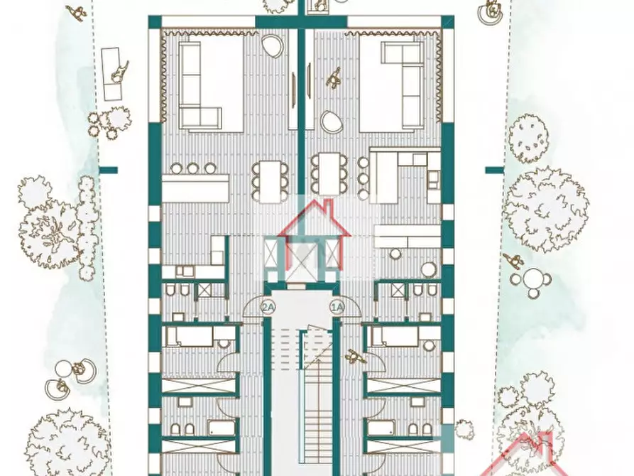 Immagine 23 di Appartamento in vendita  a Treviso