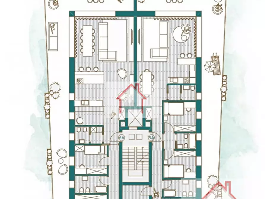 Immagine 25 di Appartamento in vendita  a Treviso