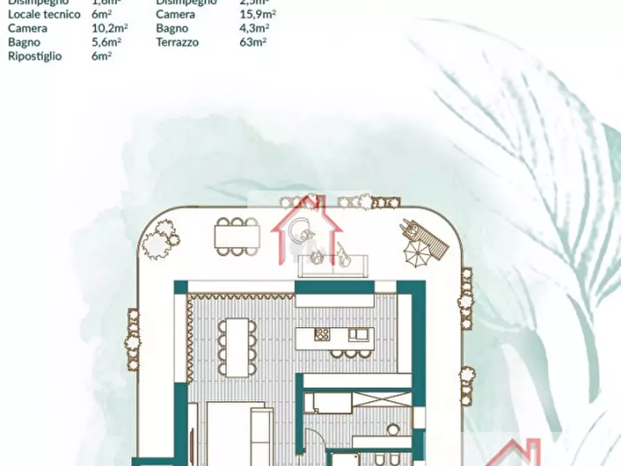 Immagine 26 di Appartamento in vendita  a Treviso
