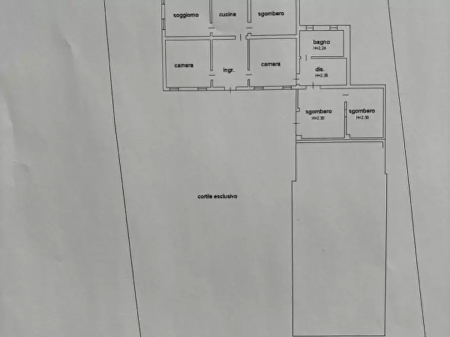 Immagine 30 di Casa indipendente in vendita  in via deledda a Tribano