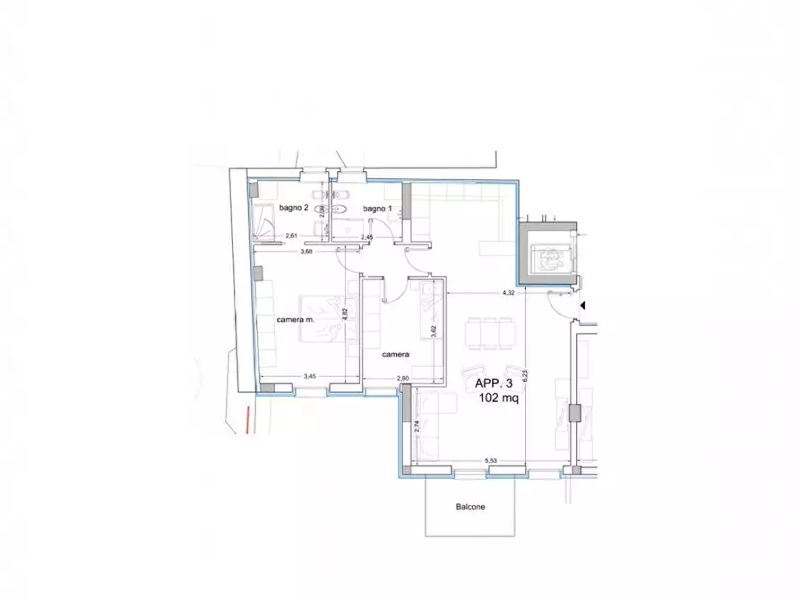 Immagine 13 di Appartamento in vendita  a Terni