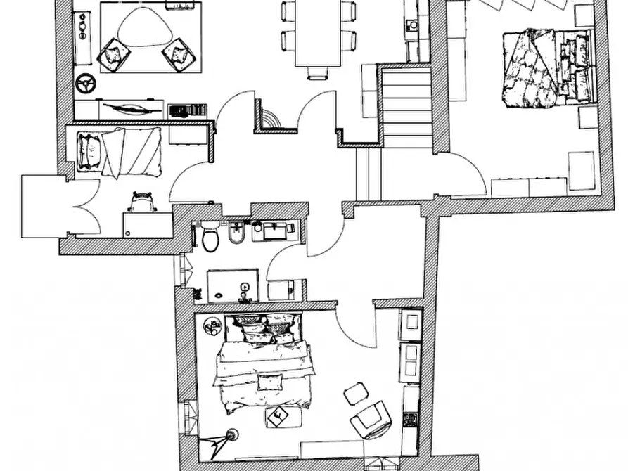 Immagine 17 di Villetta a schiera in vendita  in Via Generale Giardino a Vittorio Veneto