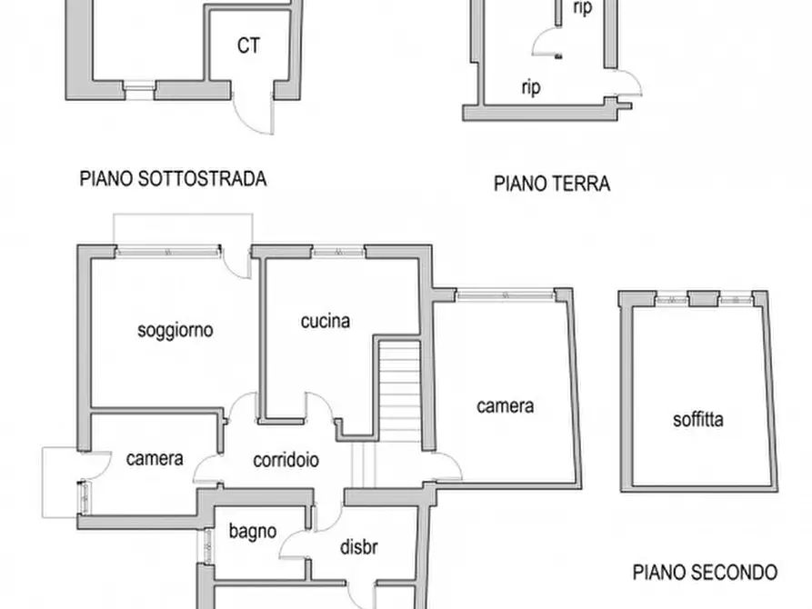 Immagine 25 di Villetta a schiera in vendita  in Via Generale Giardino a Vittorio Veneto