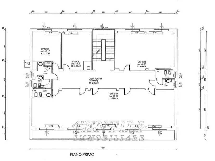 Immagine 8 di Ufficio in affitto  in Via del Chiù a Bologna