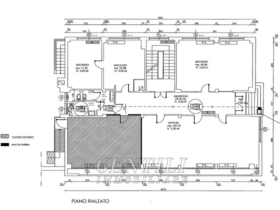 Immagine 10 di Ufficio in affitto  in Via del Chiù a Bologna