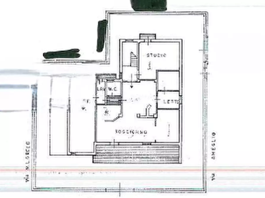 Immagine 14 di Villa in vendita  in VIA AMEGLIO N.95 a Santa Maria Di Licodia