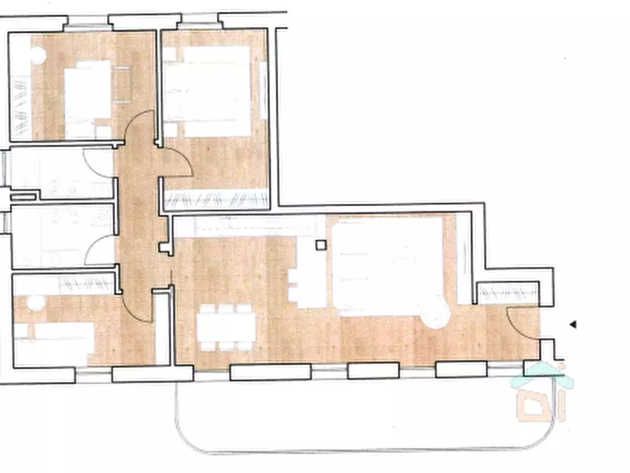 Immagine 40 di Appartamento in vendita  in piazza Unità d'Italia 15/1 a Cervignano Del Friuli