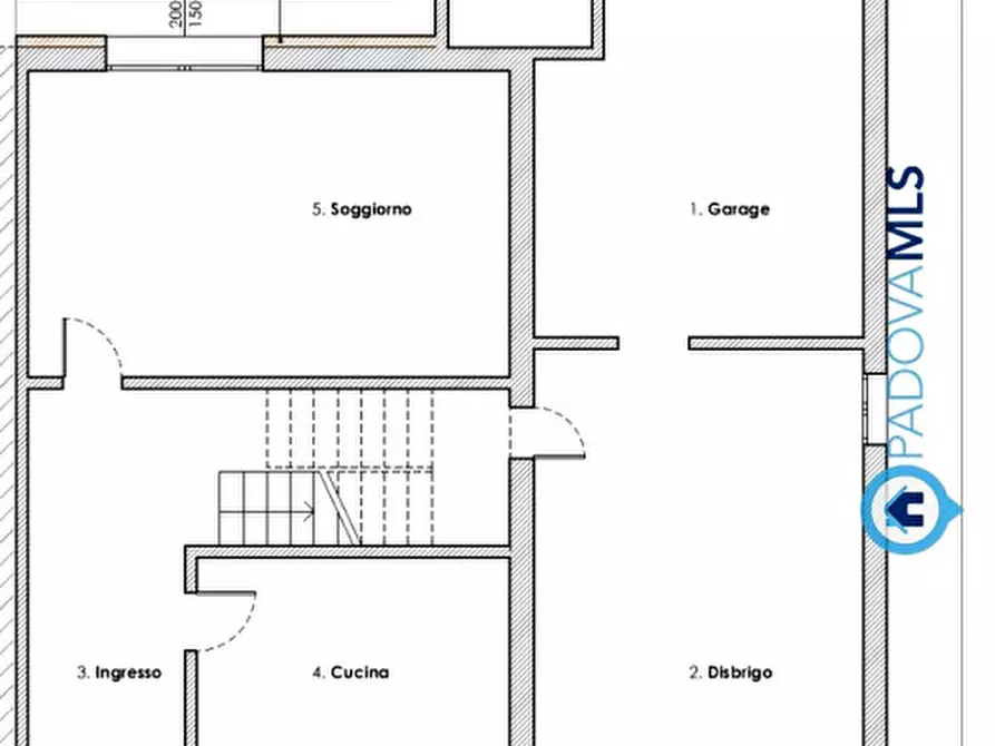 Immagine 26 di Casa bifamiliare in vendita  in via Forcellini a Padova
