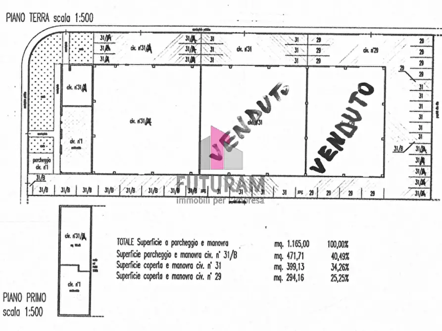Immagine 25 di Capannone industriale in vendita  in VIA SAN PIETRO a Vigodarzere