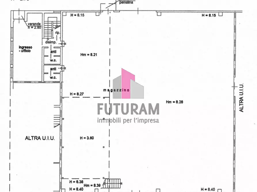 Immagine 26 di Capannone industriale in vendita  in VIA SAN PIETRO a Vigodarzere