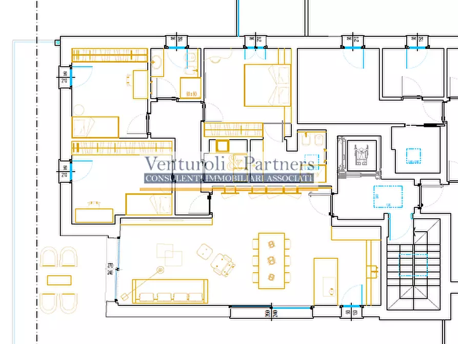 Immagine 14 di Attico in vendita  in Via volturno a Brescia
