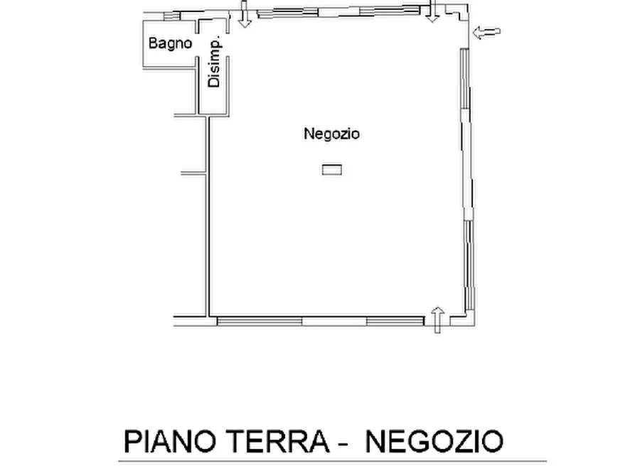 Immagine 15 di Negozio in vendita  in VIA G. MAZZARINO a Pescara