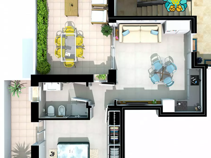 Immagine 6 di Appartamento in vendita  a Lecce