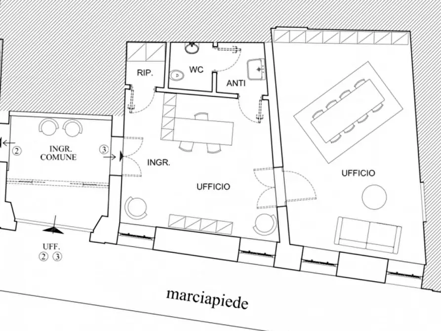 Immagine 16 di Ufficio in affitto  in via Borgo Treviso 1 a Castelfranco Veneto