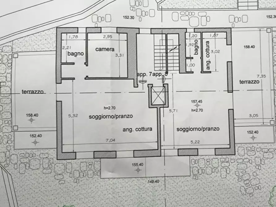 Immagine 10 di Terreno in vendita  in Via Pissorella a Camogli