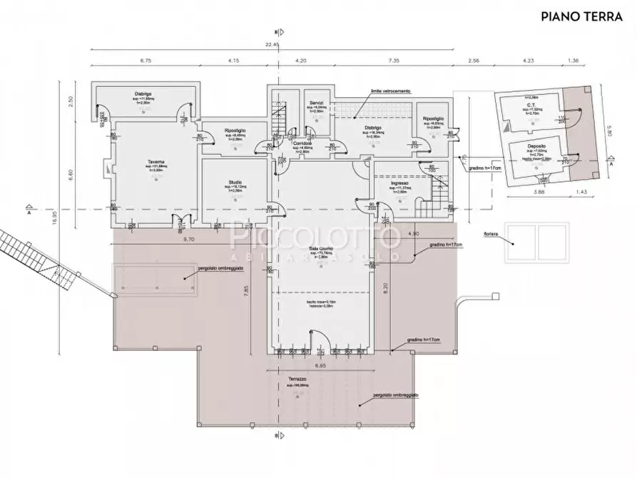 Immagine 12 di Villa in vendita  in via Foresto di Casonetto a Asolo