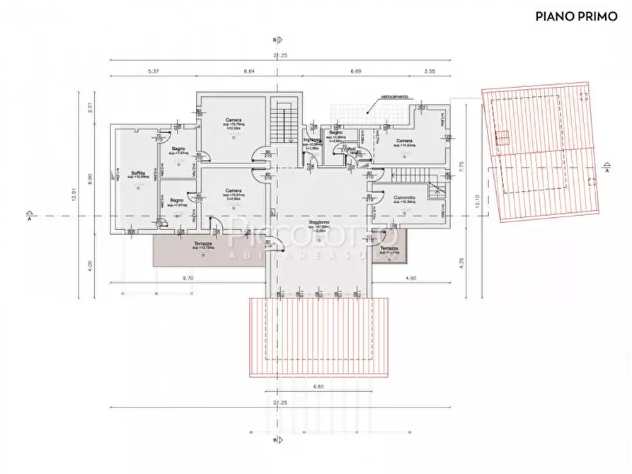 Immagine 13 di Villa in vendita  in via Foresto di Casonetto a Asolo