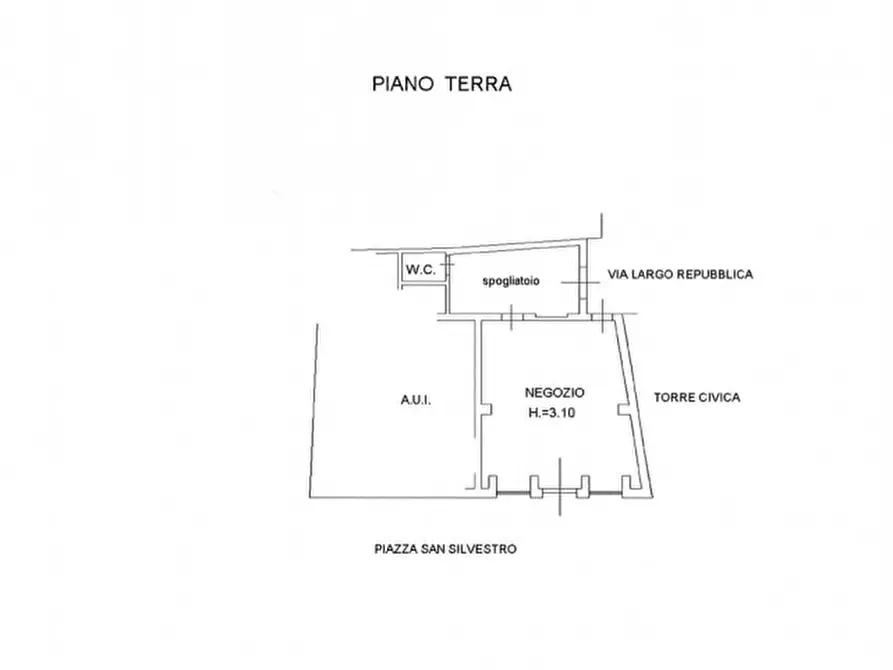 Immagine 21 di Negozio in vendita  in PIAZZA SAN SOLVESTRO, 2 a Calvisano