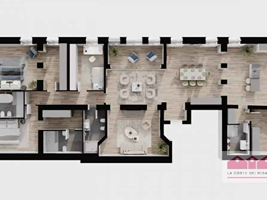 Immagine 12 di Appartamento in vendita  in Via Umberto I a Arcugnano