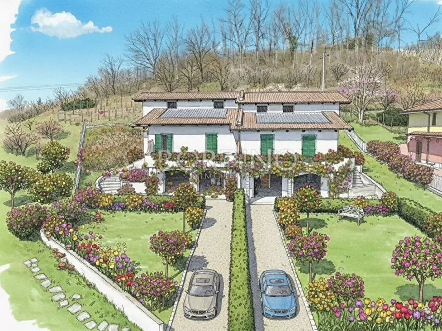 Immagine 5 di Casa bifamiliare in vendita  a Govone