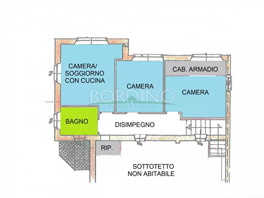 Immagine 39 di Casa bifamiliare in vendita  a Govone