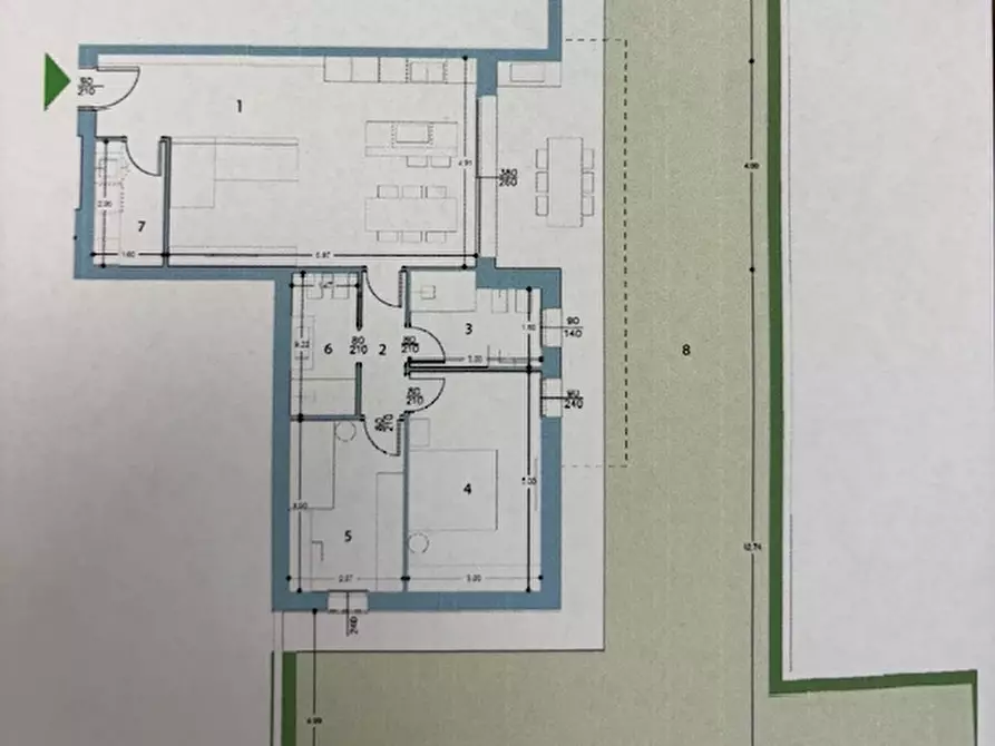 Immagine 4 di Appartamento in vendita  a Rubano