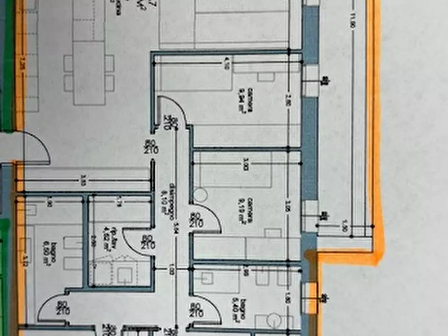 Immagine 2 di Attico in vendita  a Rubano