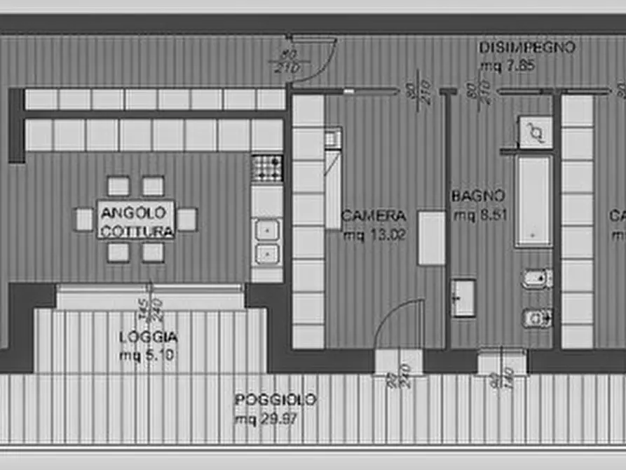 Immagine 11 di Appartamento in vendita  a Selvazzano Dentro