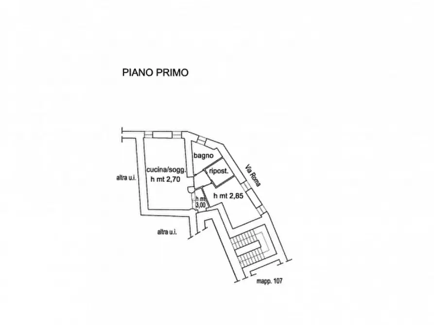 Immagine 15 di Appartamento in vendita  in via Roma a Pella