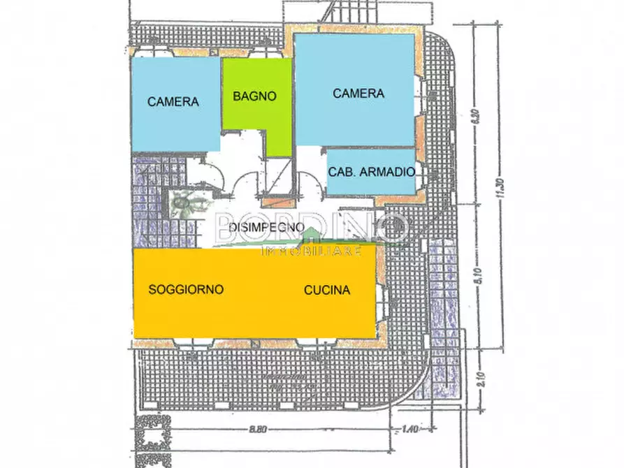 Immagine 40 di Casa bifamiliare in vendita  a Govone