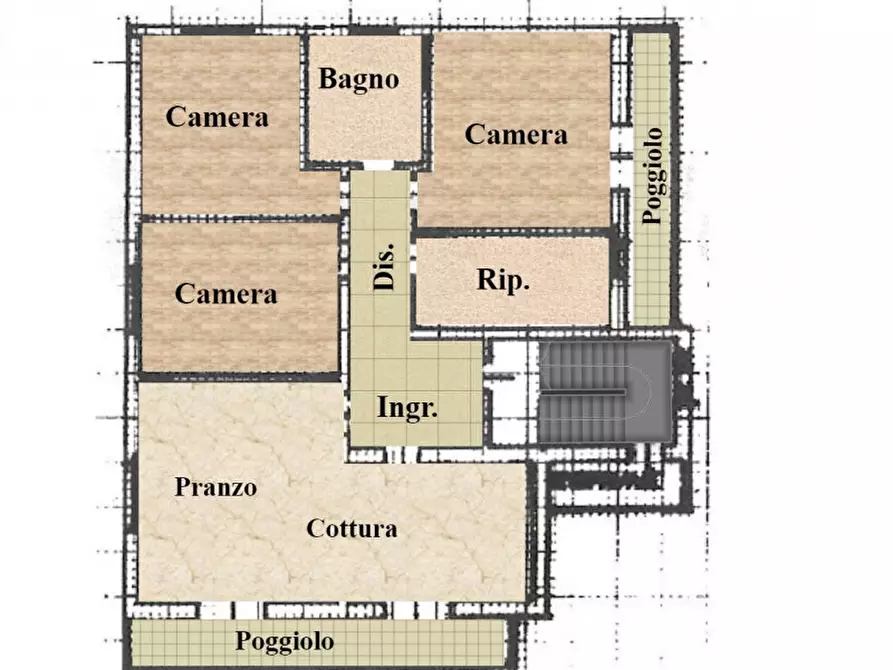 Immagine 1 di Appartamento in vendita  in via gorizia a Masera' Di Padova