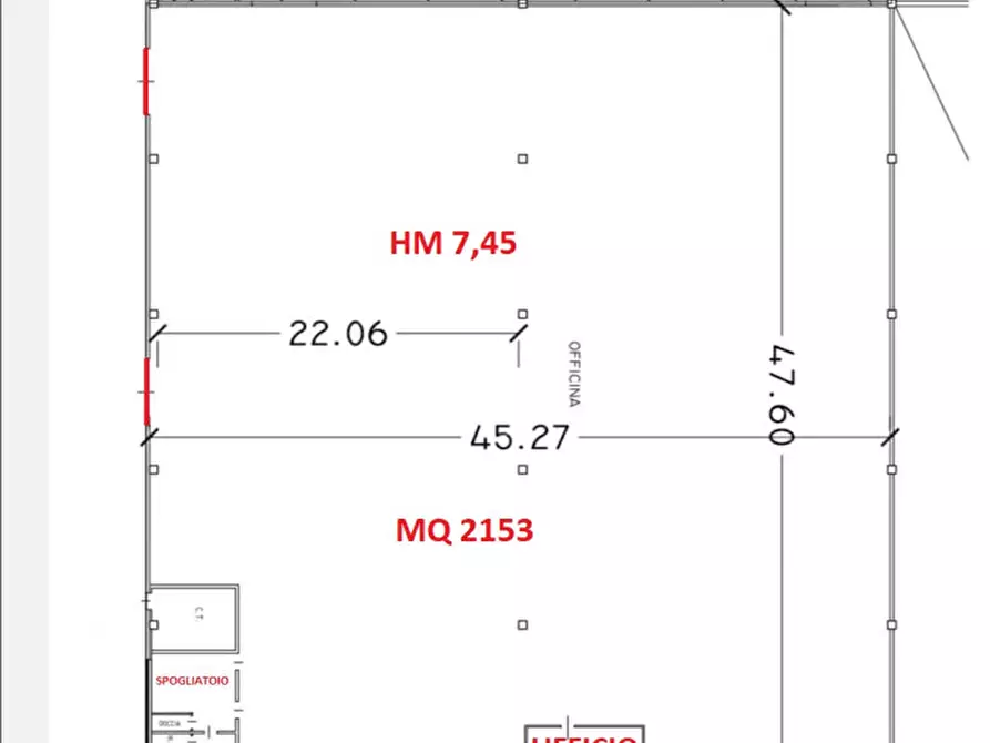 Immagine 2 di Capannone industriale in affitto  in strada provnciale 16 a Monselice