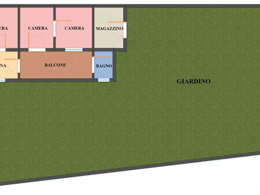 Immagine 13 di Villa in vendita  in Vico Giuseppe Garibaldi 20 a Pula