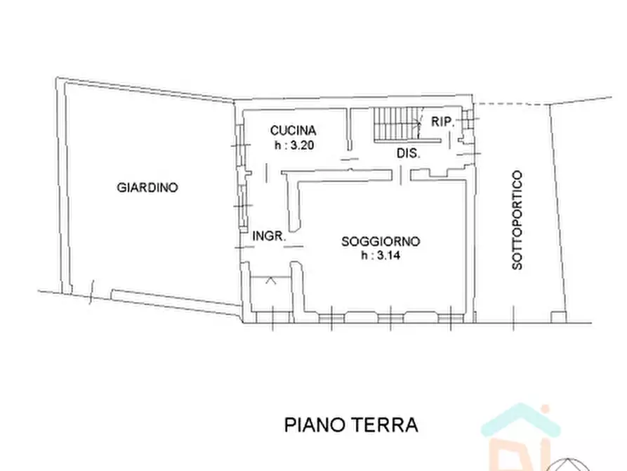 Immagine 22 di Villetta a schiera in vendita  in via volontari della libertà a Ruda