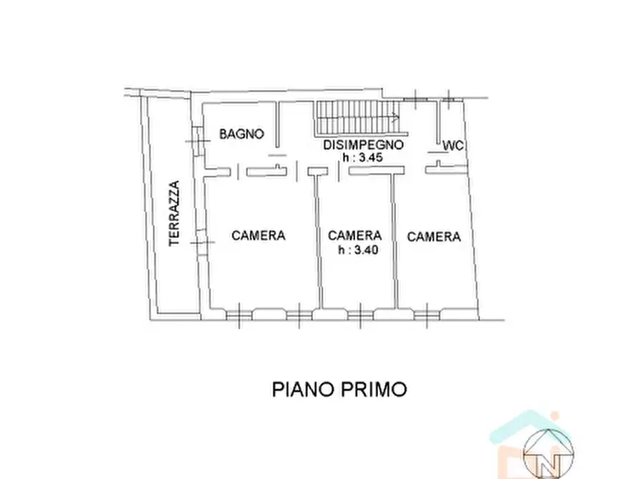 Immagine 23 di Villetta a schiera in vendita  in via volontari della libertà a Ruda