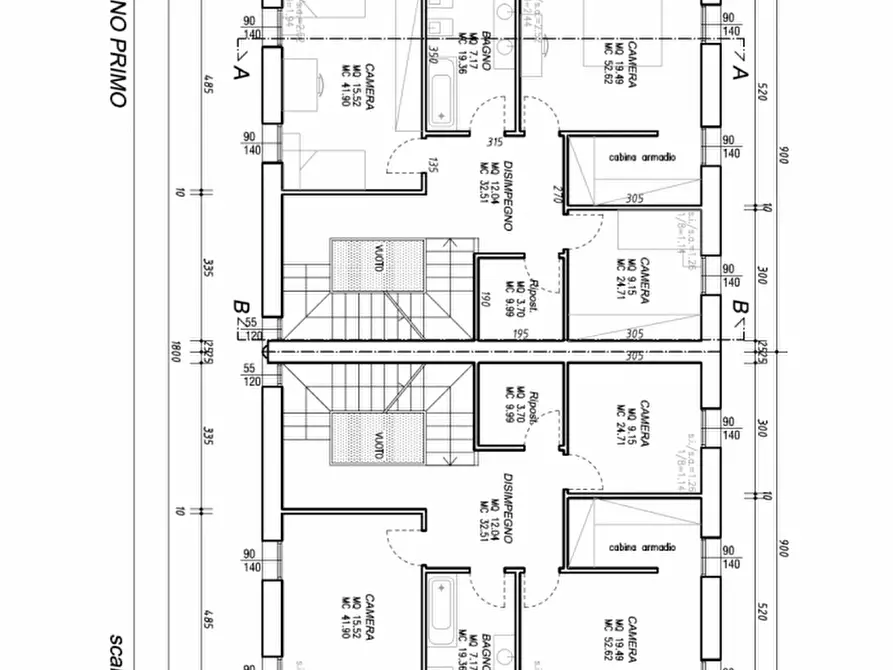 Immagine 3 di Casa bifamiliare in vendita  a Scorzè