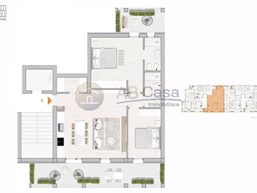 Immagine 13 di Appartamento in vendita  in Via Pistoiese 488 a Firenze