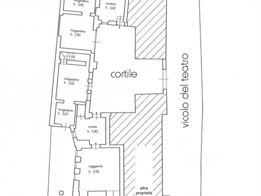 Immagine 26 di Palazzo in vendita  in coros Cavour n° 87 a Garlasco