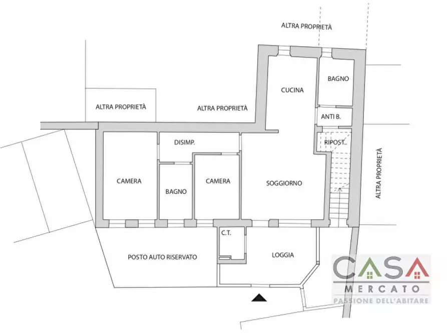 Immagine 1 di Appartamento in vendita  in via cervel a Cordenons