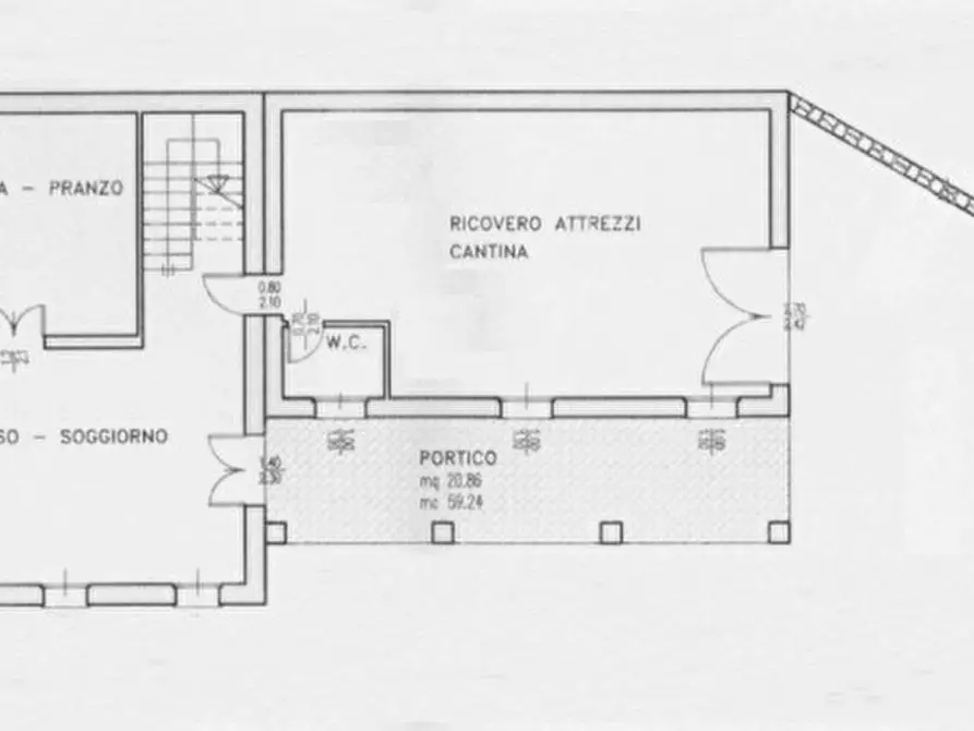 Immagine 16 di Rustico / casale in vendita  in VIA CROSAROLA a Cinto Euganeo