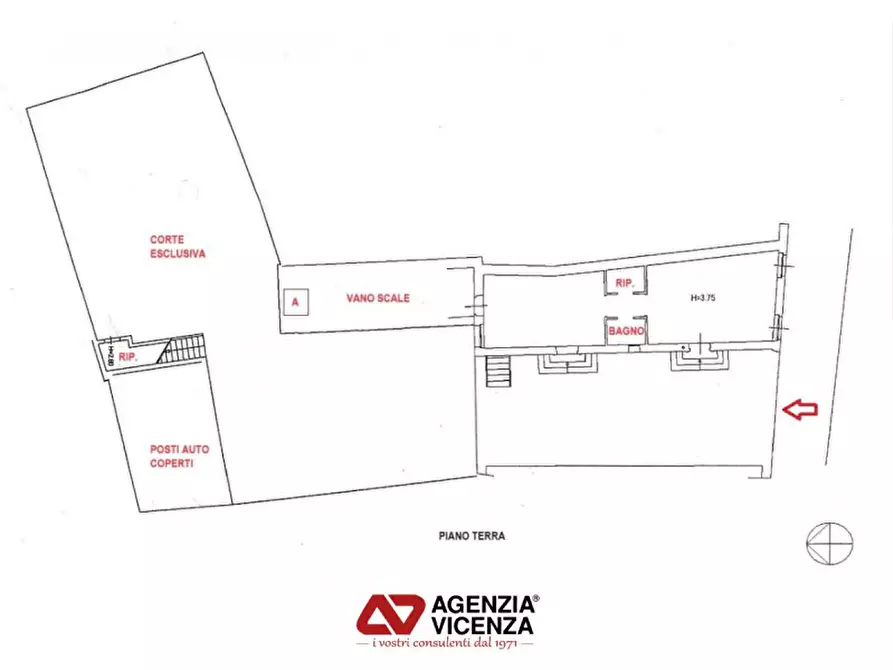 Immagine 20 di Casa indipendente in vendita  in ponte degli angeli a Vicenza