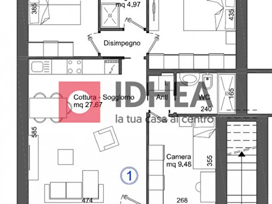 Immagine 5 di Appartamento in vendita  in MUNICIPIO VILLORBA a Villorba